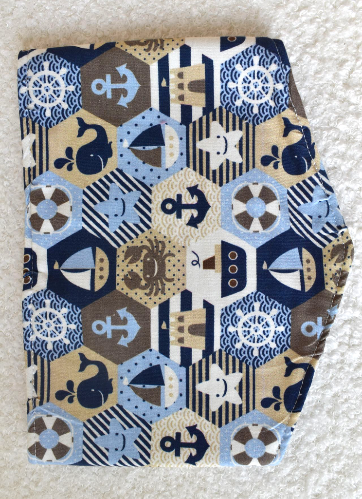Snood à pressions réglables - motifs marin