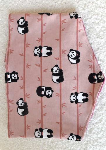 Snood à pressions réglable - motifs panda