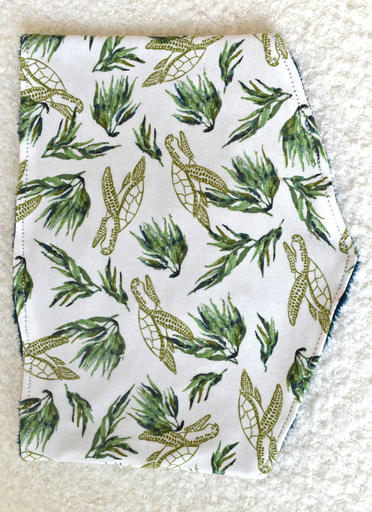 Snood à pressions réglables - motifs tortues