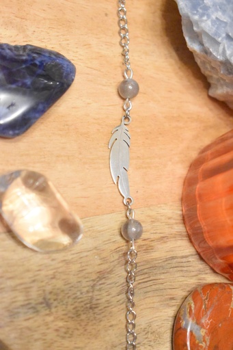 Bracelet - pierres en labradorite