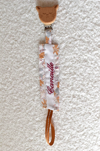 Attache-tétine " canaille "