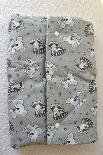 Pochette à langer - motifs animaux